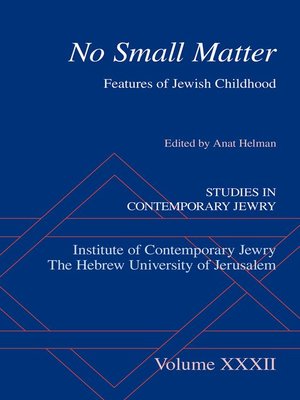 cover image of No Small Matter